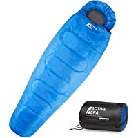 Los mejores  - Active Era Saco de Dormir Profesional 300 Tipo Momia- 3-4 Estaciones- Ideal para Camping y Excursiones